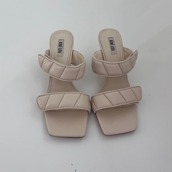 Anthropologie Shoes - BibiLou Double Puff Strap Heel